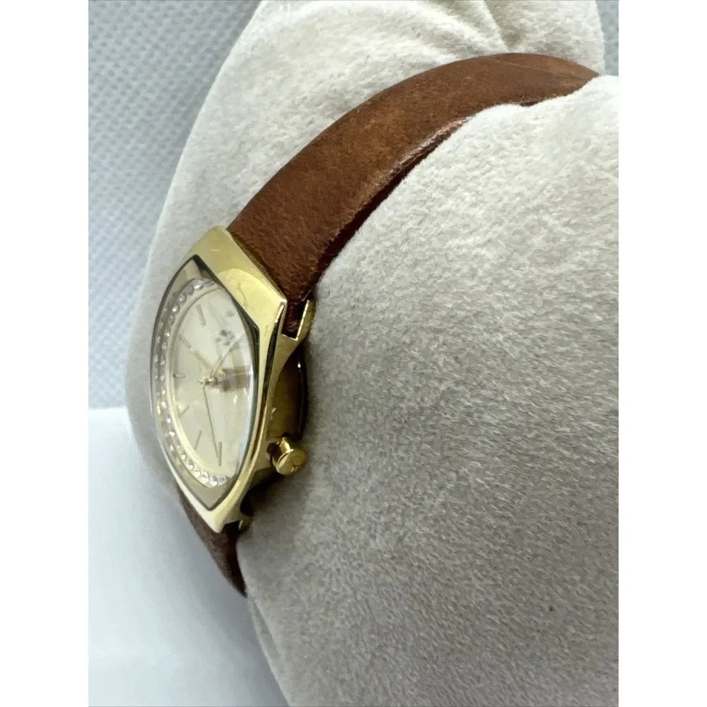 Skagen Asta SKW2239 Women's Brown Leather Analog Dial Quartz Wrist Watch JNA923